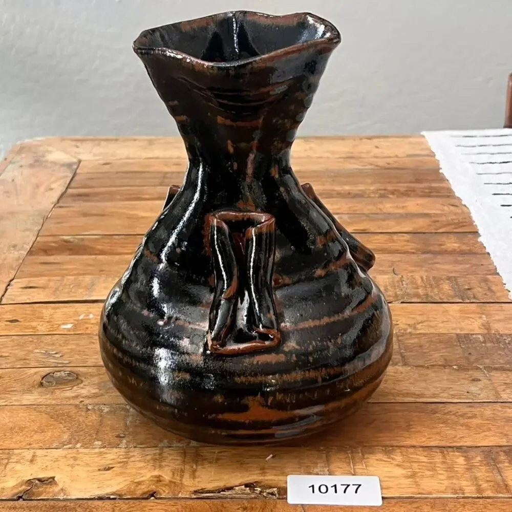 Studio Art Pottery Vase 9.5